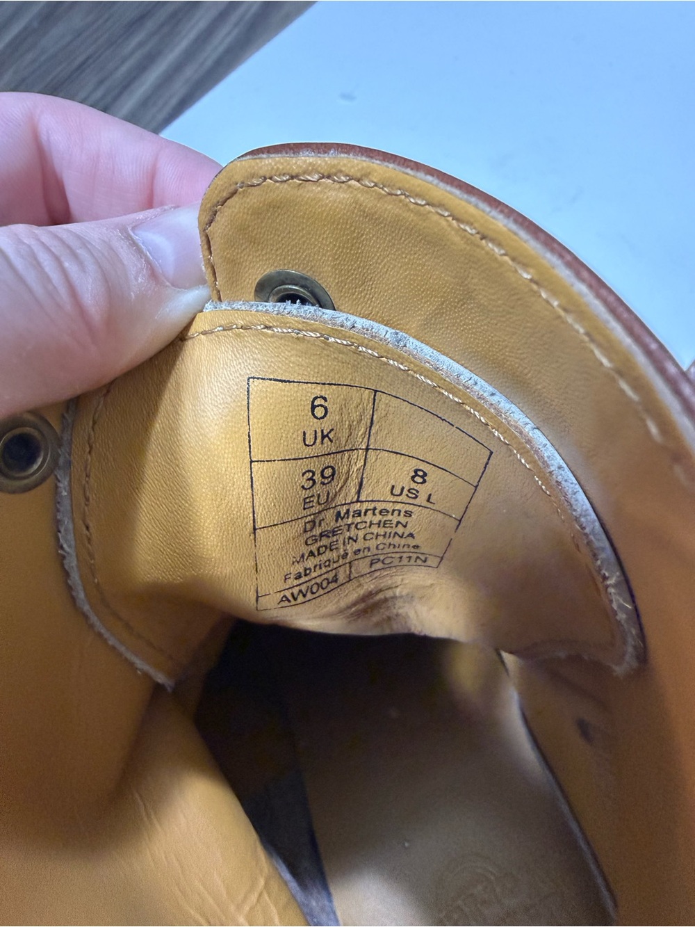Dr. Martens Gretchen Heeled Boot Size 8 - Picture 9 of 12